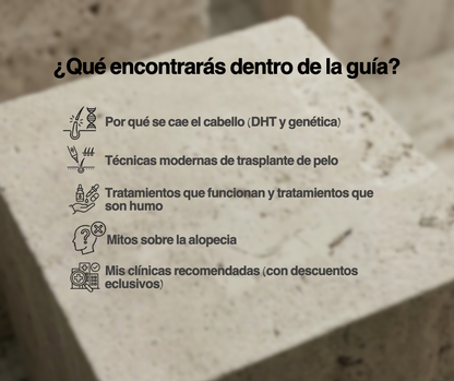 Recupera tu Cabello: La guía con las 21 clínicas que recomiendo en España